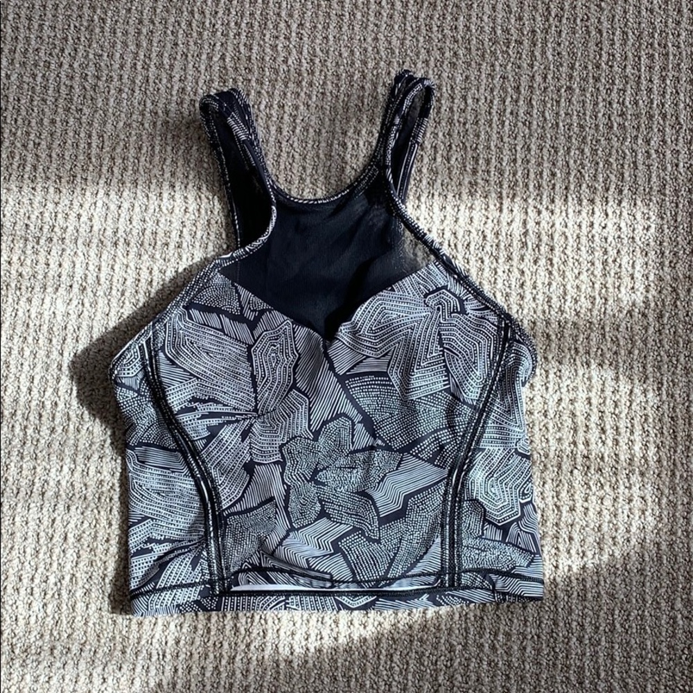 Lululemon racer back crop top